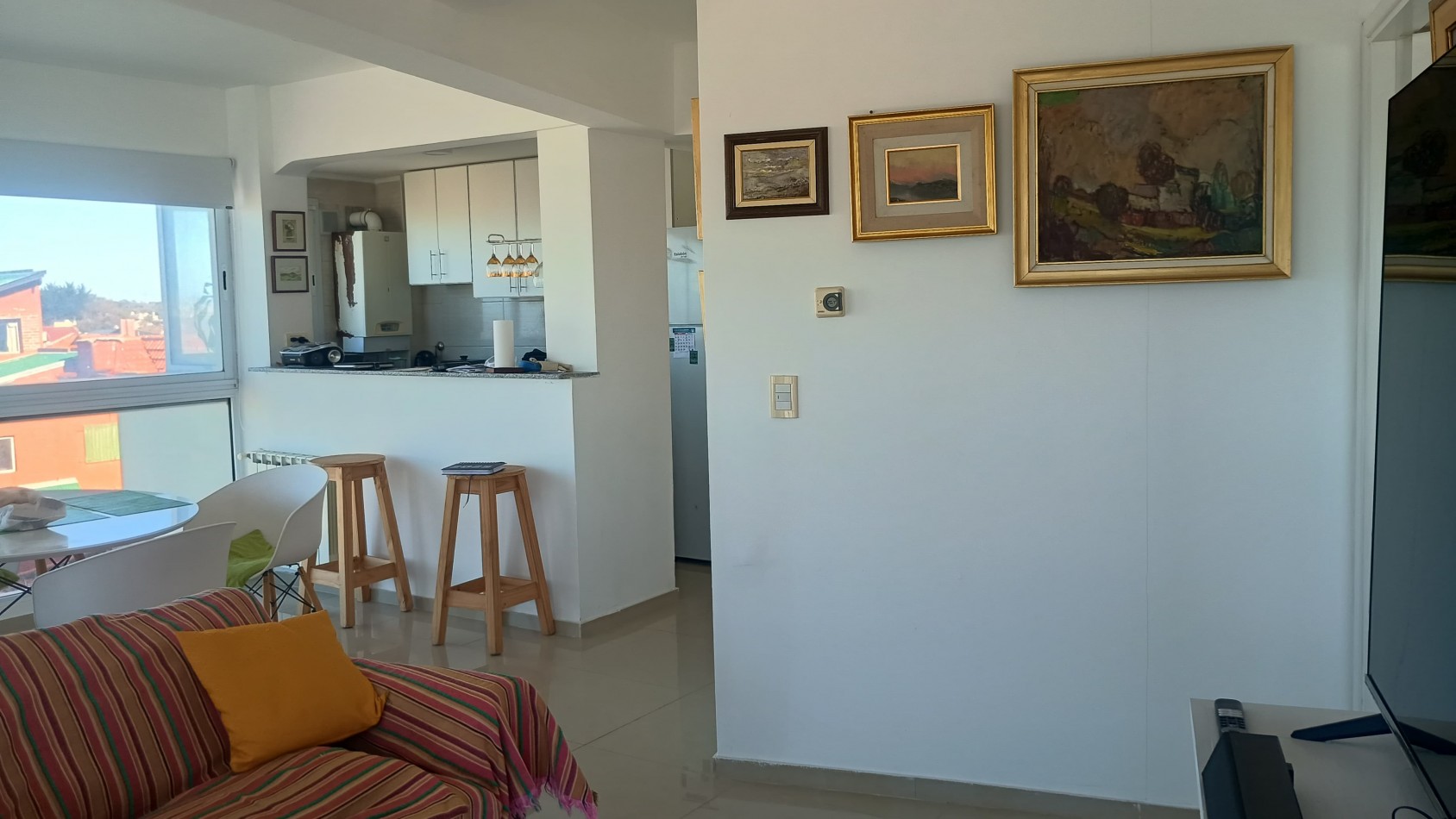 Depto 3 ambientes vista al mar, cochera y amenities 