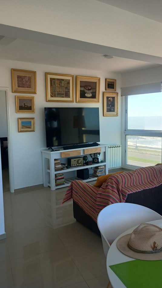 Depto 3 ambientes vista al mar, cochera y amenities 