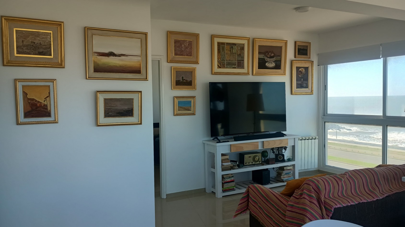 Depto 3 ambientes vista al mar, cochera y amenities 
