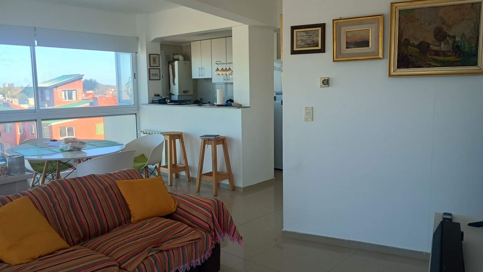 Depto 3 ambientes vista al mar, cochera y amenities 