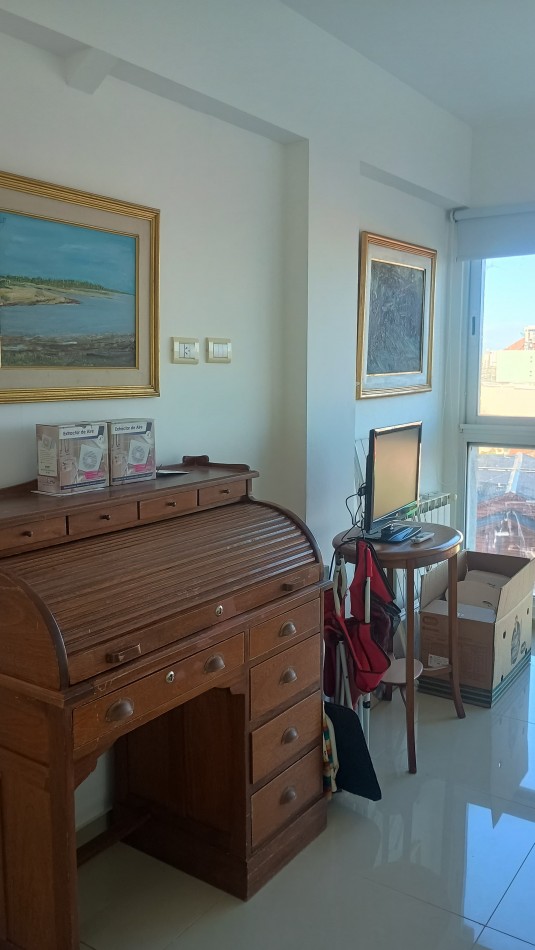 Depto 3 ambientes vista al mar, cochera y amenities 