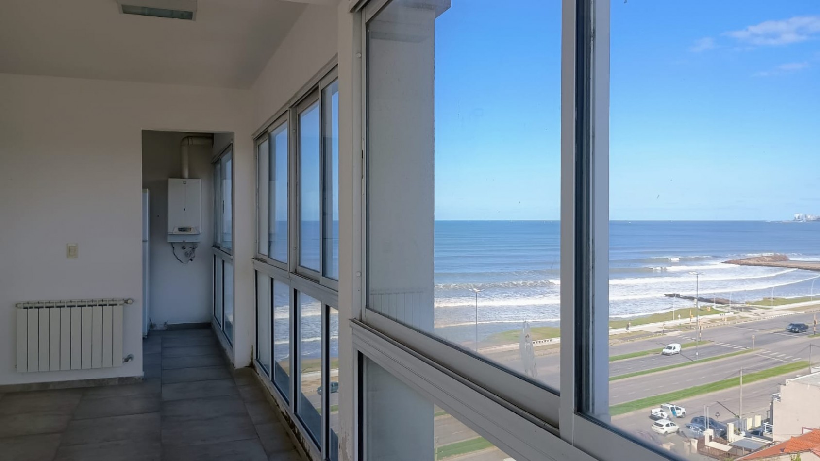 Depto 3 ambientes vista al mar, cochera y amenities 