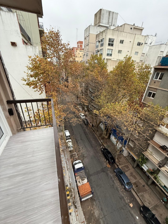 Departamento 2 ambientes al frente totalmente reciclado