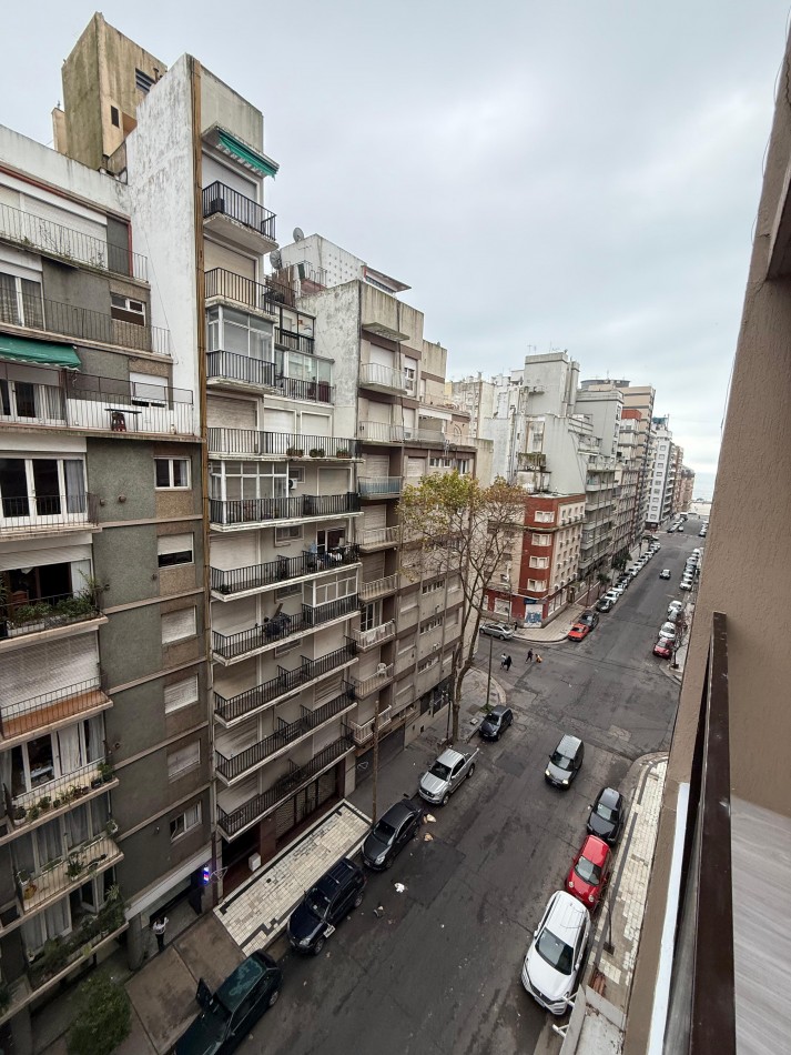 Departamento 2 ambientes al frente totalmente reciclado