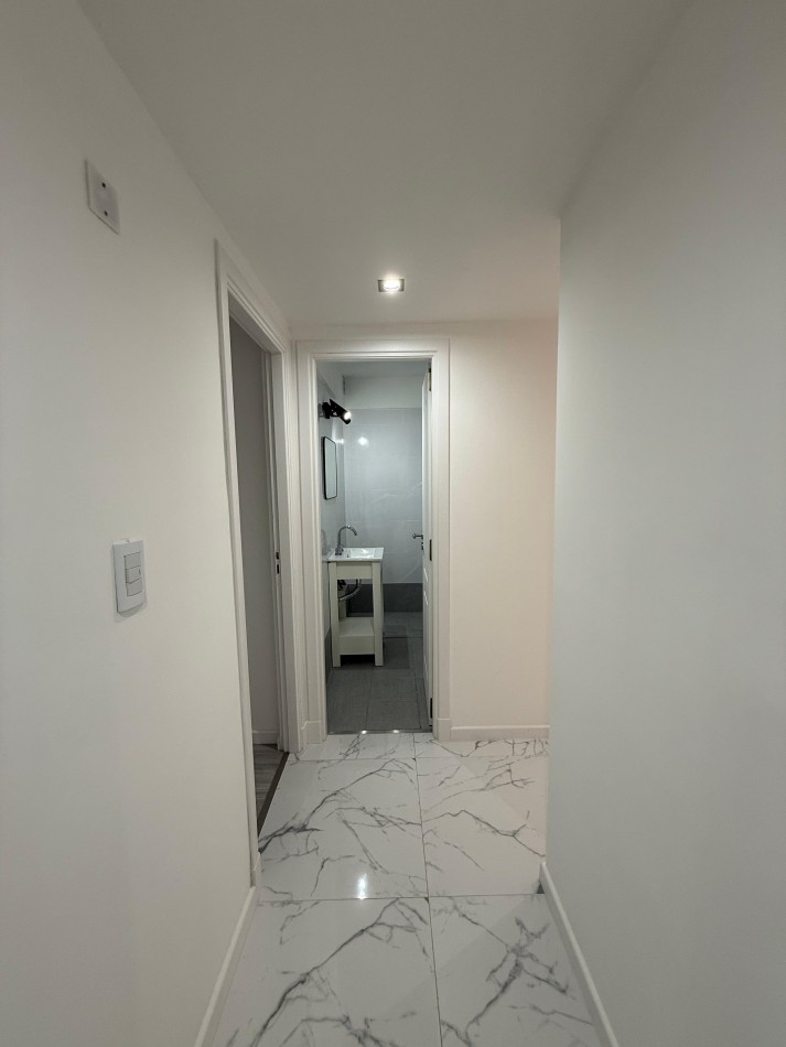Departamento 2 ambientes al frente totalmente reciclado