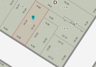 Lote barrio Chauvin ideal edificio 6 pisos