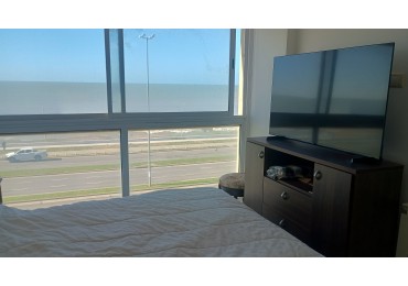 Depto 3 ambientes vista al mar, cochera y amenities 